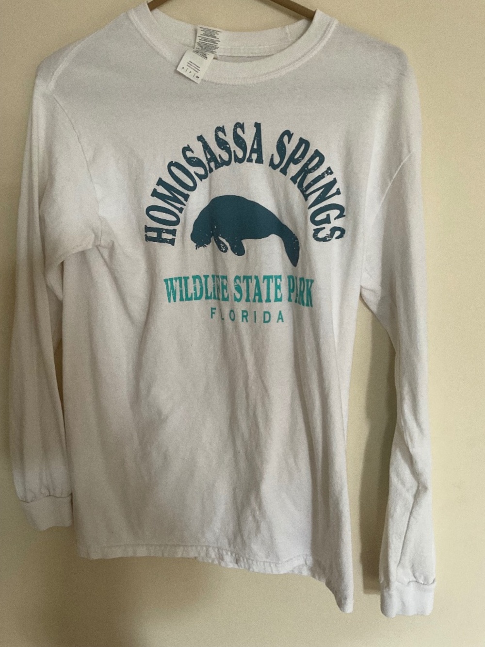 Manatee Long Sleeve Shirt small